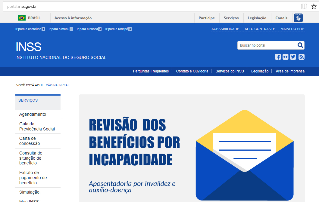 INSS lança novo Portal na internet