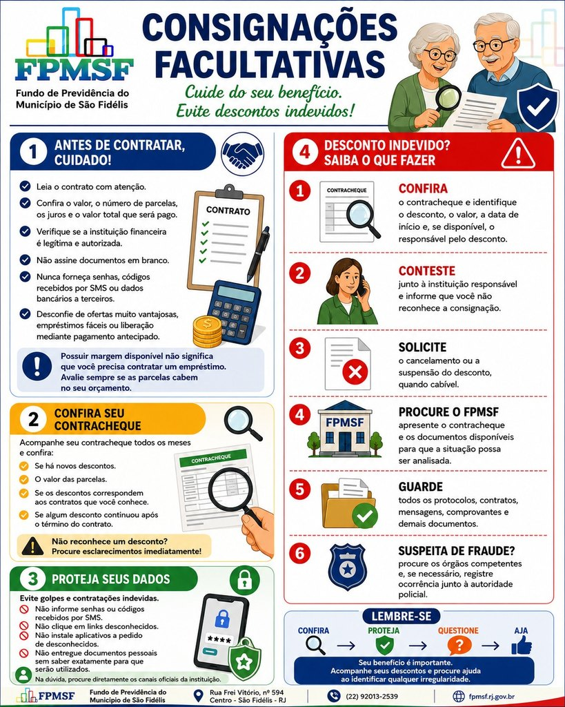 Página 2 da cartilha sobre consignações em folha de pagamento