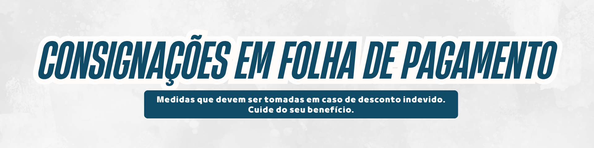 Cartilha sobre Consignações em Folha de Pagamento